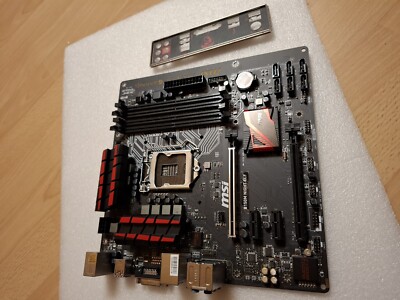 MSI B150M NIGHT ELF Sockel 1151 DDR4 - (Mit Blende / IO-Shield)