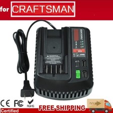 20V Charger For Craftsman V20 Lithium-ion Battery for CMCB201 CMCB202 CMCB203 US
