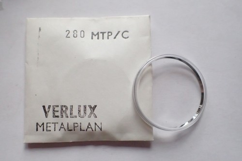 HORLOGERIE MONTRE VERRE MTL/C METALIC VERLUX DIAMETRE 27.2 mm BAGUE HORLOGERIE MONTRE VERRE MTL/C METALIC VERLUX DIAMETRE 27.2 mm BAGUE