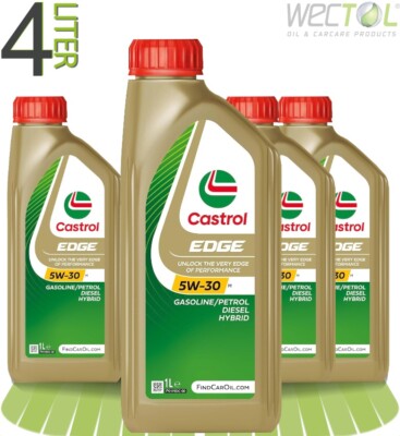 4 Liter Castrol Edge M 5W-30 LL04 für viele BMW 1er 2er 3er 4er 5er 6er 7er usw