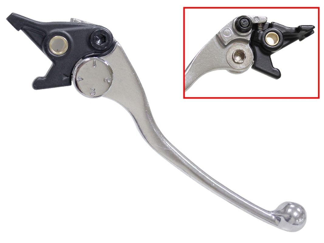 Levier de frein pour Suzuki GSX 750 F fini alu premium 1993 1994