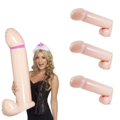 Bachelorette Party Inflatable Penis Balloon - Fun Item! - FREE & USA Shipping!