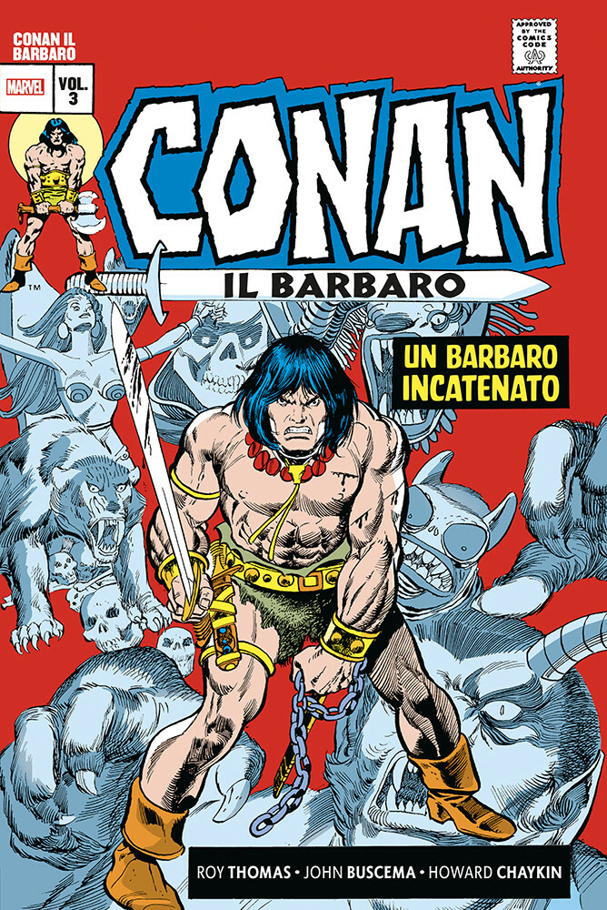 Marvel Omnibus - Conan Il Barbaro: L'Era Marvel N° 3 - Panini ITALIANO #MYCOMICS