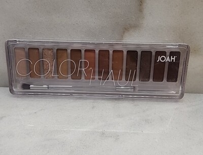 JOAH Beauty s Color Haul Eyeshadow Palette #JET01 Smokeshow 