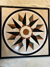24x24 in. Square Marble Floor Medallion