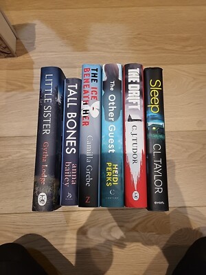 Thriller Hardback Book Bundle Gytha Lodge C L Taylor C J Tudor