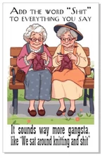 Friendship - Sounds More Gangsta Greeting Card GC12
