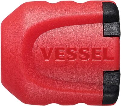 Vessel Screw Mug Catcher Short 2P (Hexagon / Round Axis) Red NMS-2PR