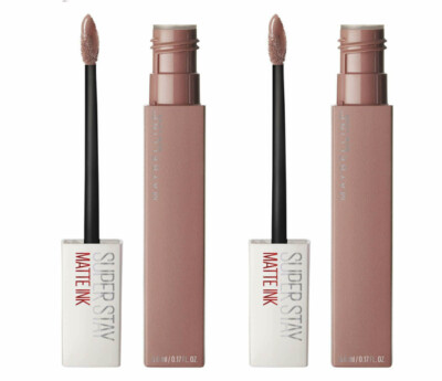 2-Pack NEW Maybelline Super Stay Matte Ink Liquid Lipstick 05 Loyalist (Sealed)