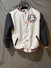 DISNEY STAR WARS IMPERIAL STORM TROOPER FLIGHT JACKET COAT BOMBER STYLE 7-8