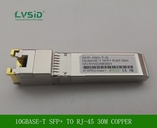 SFP-10G-T-S COMPATIBLE 10GBASE-T SFP TO RJ-45 30M COPPER TRANSCEIVER MODULES