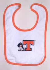 NCAA TENNESSEE VOLS LICENSED INFANT TERRY BIB W TAGS