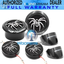  SOUNDSTREAM TWS.3N PEI 1" DOME NEODYMIUM FLUSH MOUNT CAR TWEETERS & CROSSOVERS