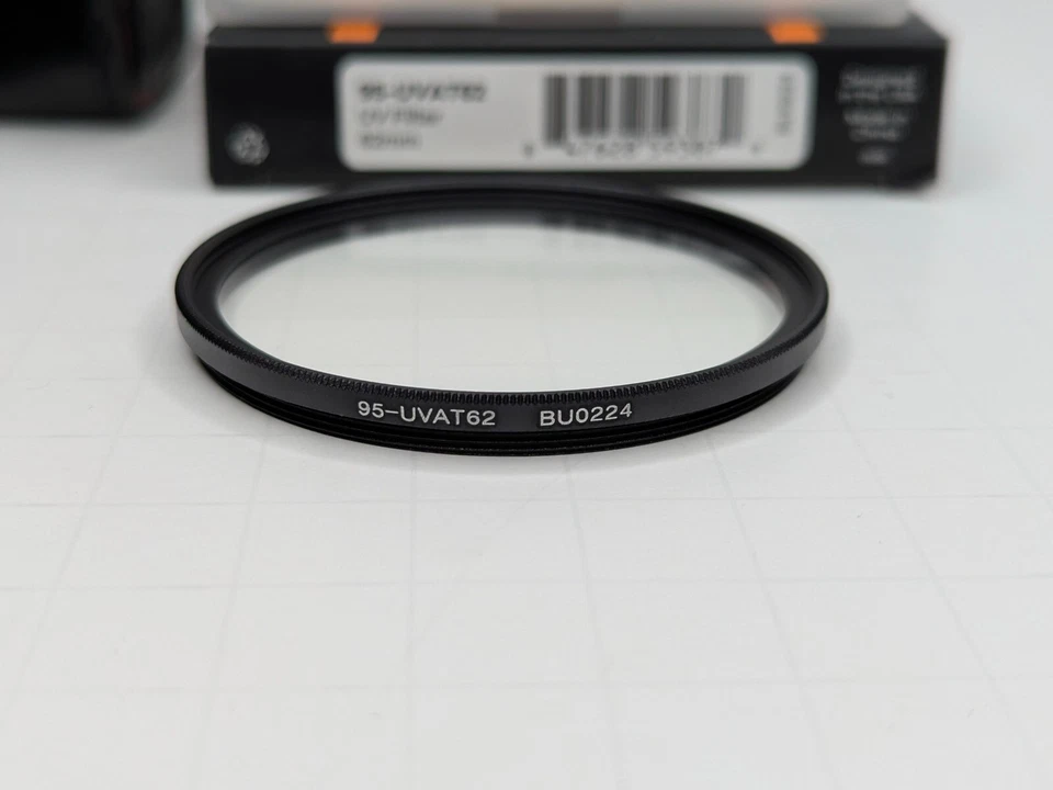 62mm Set 4 Filters - Chiaro T95 Premium MC UV, Sunpak Close Up +1,2,4 Japan - Image 3 of 4