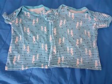 2 T-Shirts Zwillinge Gr. 86/92