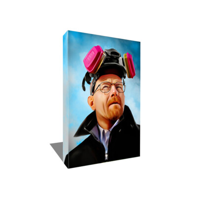 BREAKING BAD Walter White Poster Photo Painting PortraitArtwork on CANVAS Art