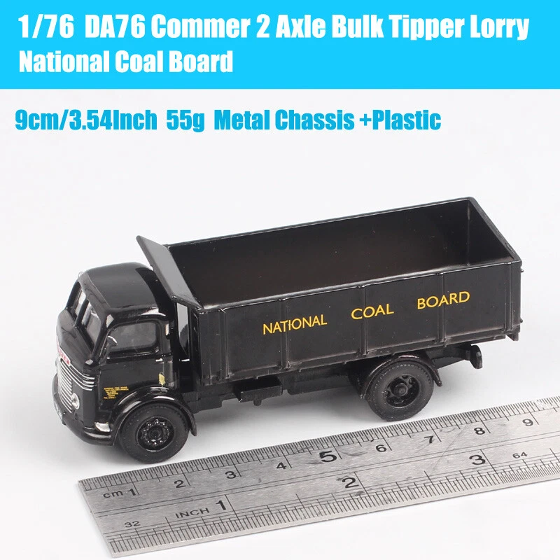 Camión volquete a granel B-T Toy escala 1/76 Commer Knocker camión tabla de carbón modelo coche Foto 2 de 4
