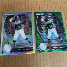 DAYTON DOONEY RC 2021 Prizm #PDP169 GREEN PULSAR & SILVER Baseball Cards (e9)