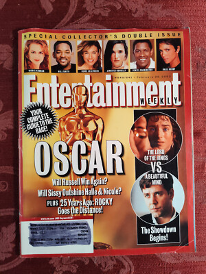ENTERTAINMENT WEEKLY Magazine February 22 2002 Special Oscar Guide Academy Award