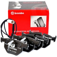Brembo P06033 BremsbeläGe + Wako Hinten FüR BMW 5Er Touring E61