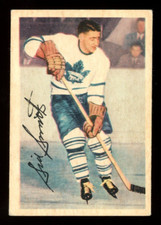 1953-54 PARKHURST NHL HOCKEY #2 Sid Smith VG-EX Toronto Maple Leafs card