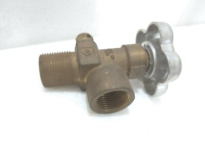 SHERWOOOD 12N CGA580 1005 BRASS VALVE EN849 GV40 | eBay