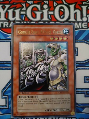 Yugioh GOBLIN ELITE ATTACK FORCE CRV ULTIMATE 1ST ED LP 