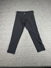 Lululemon Womens Leggings 4 Black Stretch Activewear Gym Training