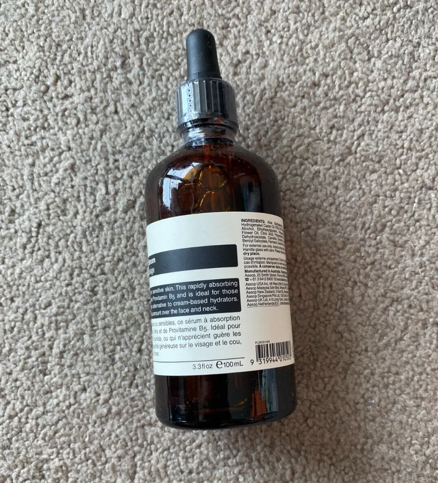 New Sealed Aesop Lightweight Facial Hydrating Serum Face Serum 100ML - image 2 of 2
