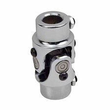 34 36 Spline X 34 Dd Steering Universal Joint Chrome Single U Joint Shaft 34 36 Spline X 34 Dd Steering Universal Joint Chrome Single U Joint Shaft
