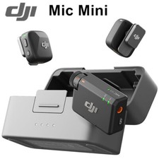 DJI Mic Mini, 400m Wireless Lavalier Microphone System Video Recording TX TX RX