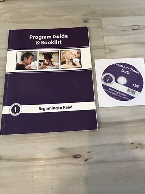 Institute Of Reading Development- Beginning To Read Guide & DVD Only- Used