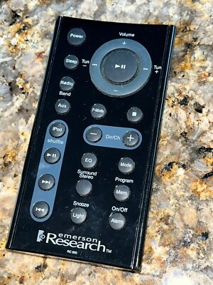 Original Genuine Emerson Research RC600 Remote Control for iE600BK