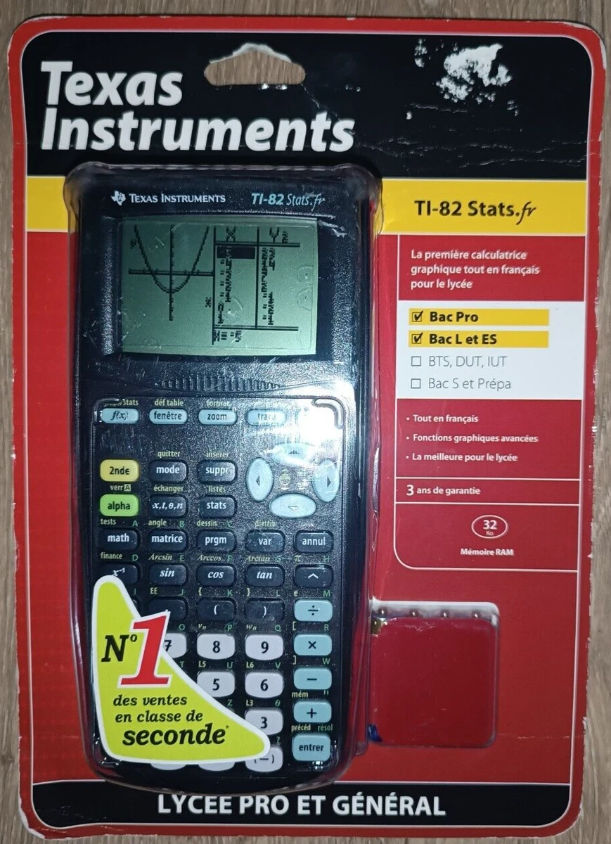 Texas Instruments TI-82 STATS - Calculatrice graphique