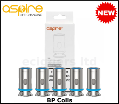 aspire tekno bp coil replacement pod 2ml 1pc Aspire Tekno Replacement Coils (5-Pack)