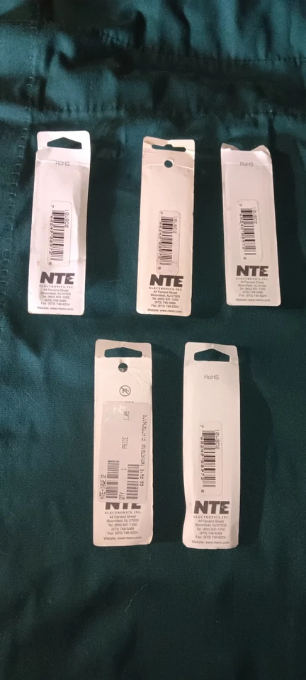 NTE 10 Watt 8.2 Ohm Resistors Flameproof 5 Pack Of 2 - Image 2 of 2