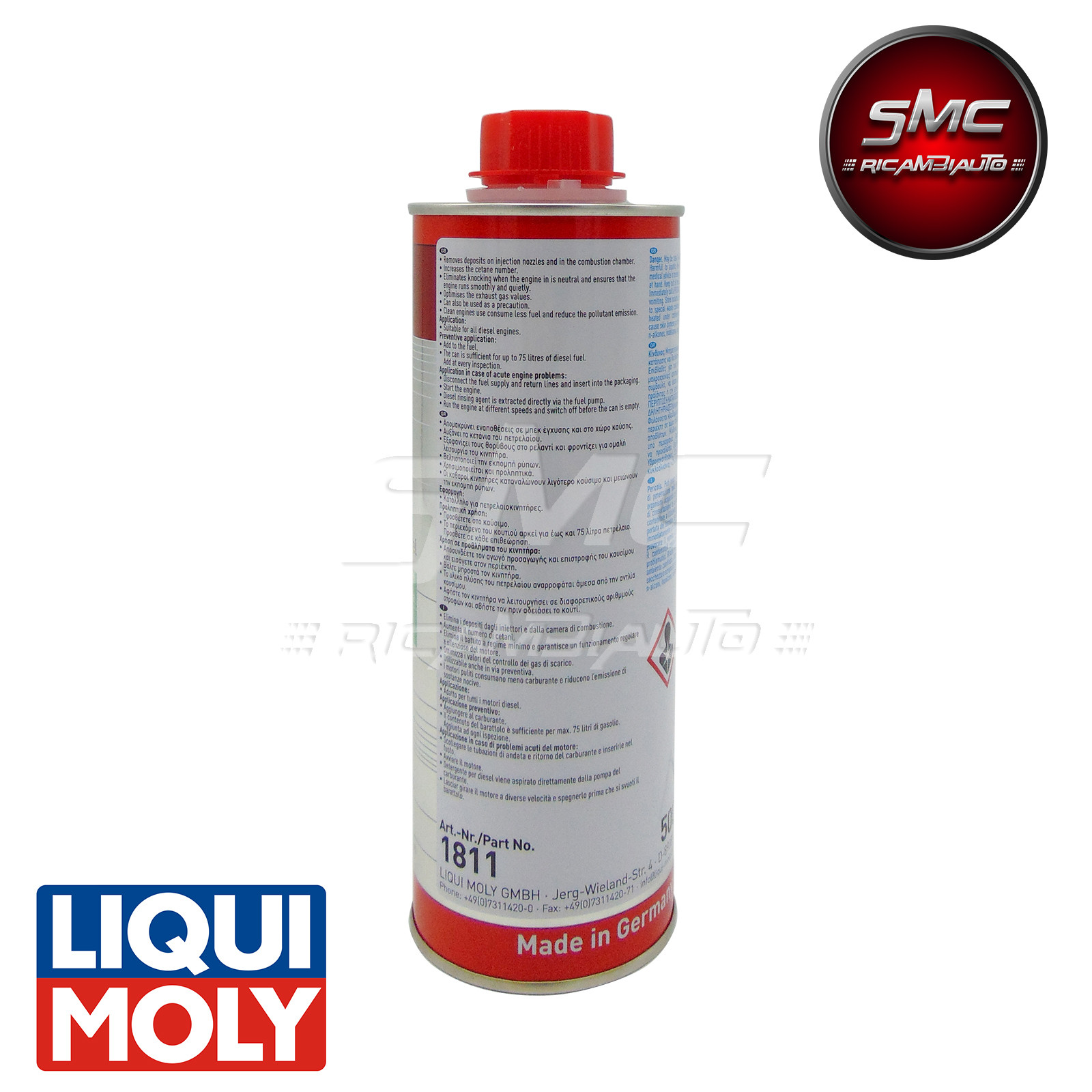 Additivo Liqui Moly Diesel Purge | Pulitore per Iniezione Diesel 500 Ml - Miniatura 2