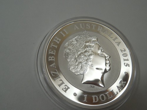 2015 P25 Australia $1 Kookaburra 1 Oz . 999 Fine Silver Coin ~ Goat Privy - Picture 20 of 20