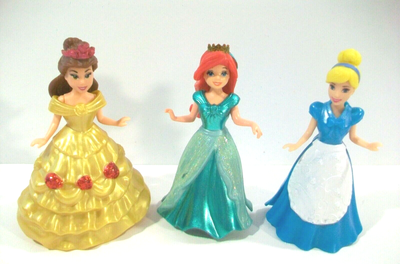 Disney Little Kingdom Polly Pocket size Doll Lot, Ariel