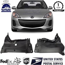 Front Engine Splash Shields Under Cover Lhrh For 2010-2013 Mazda 3 2012-2017 5