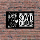 Ska'd For Life 5x3ft Banner