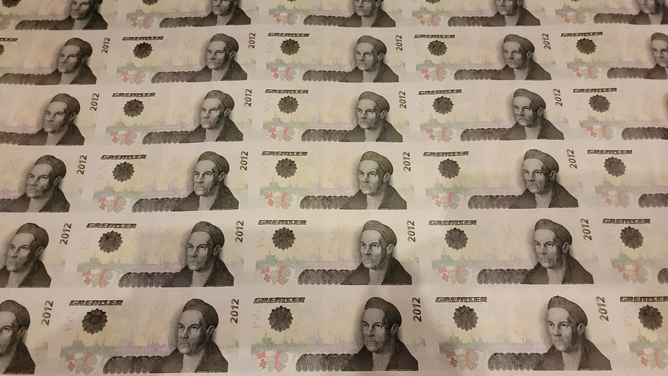 2012 Ultra-Rare Uncut Sheet of 45 Currency House Notes – Uncirculated - Image 3 of 4