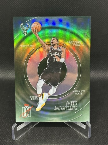 2025-26 Topps Signature Class - Pressure Points SSP - Giannis Antetokounmpo READ