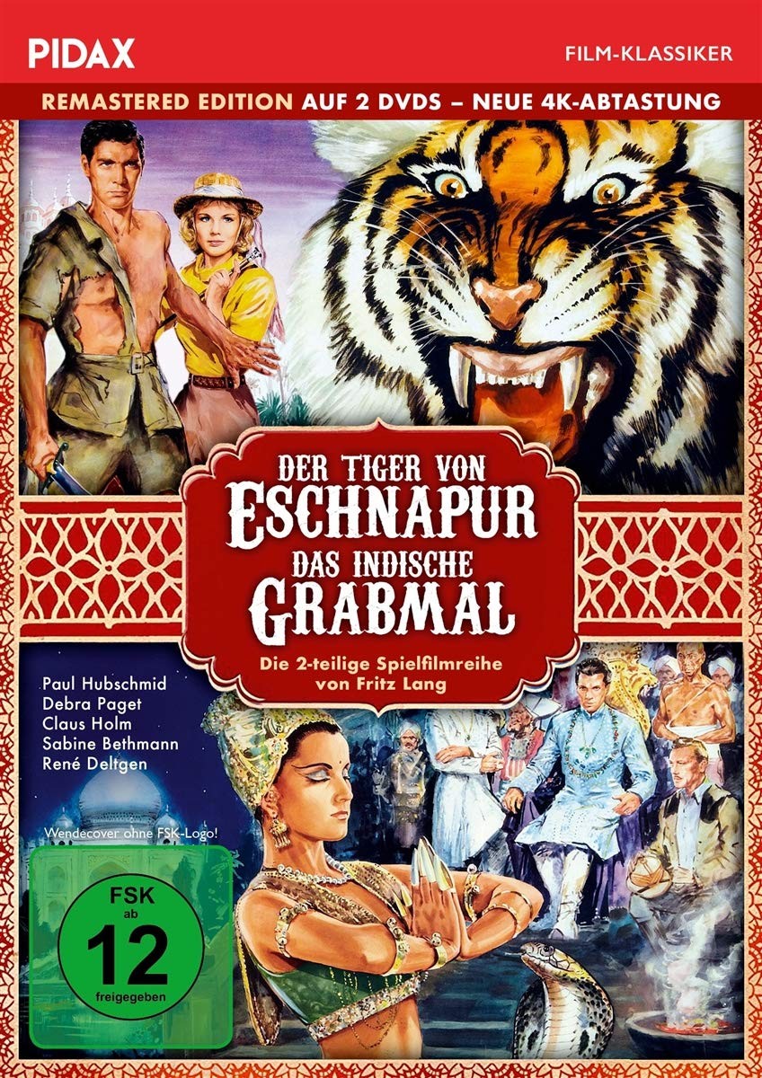 Der Tiger von Eschnapur + Das indische Grabmal - Remastered Edition (neue  (DVD)