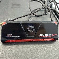 AVerMedia GC513 2 Plus Live Gamer Portable 4K Capture Card 4K Pass Through Cord