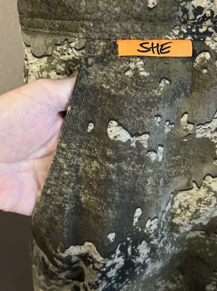 SHE Outdoor Sentry Bibs Insulated Hunting Pants Women's XXL TrueTimber Strata - Image 4 of 4