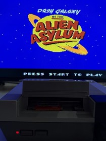 Dash Galaxy in the Alien Asylum (Nintendo NES, 1990) Authentic w/ Sleeve -Tested