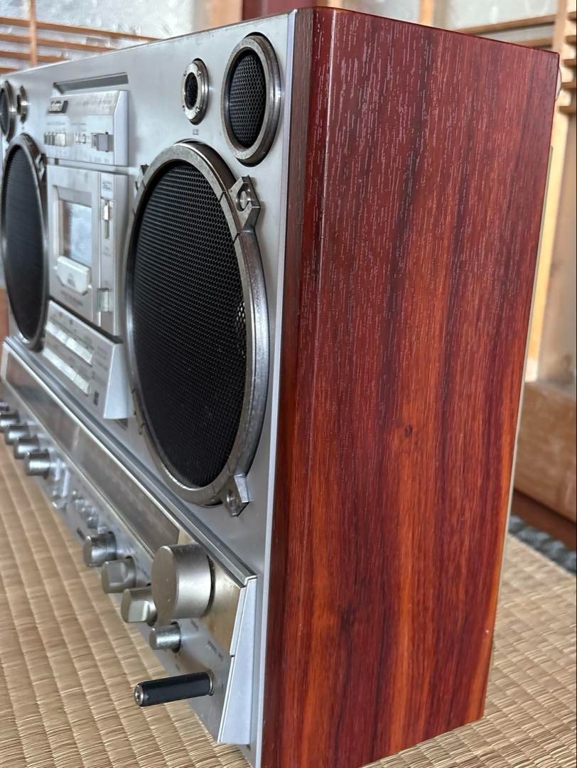 National ラジカセRX-7000、オーディオラックRD-9870☆ National RX-7000 Audio Rack RD-9870 Set Rare Vintage BoomBox