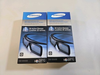 Samsung 3D Active Glasses SSG-3050GB Smart TV Accessory New In Box