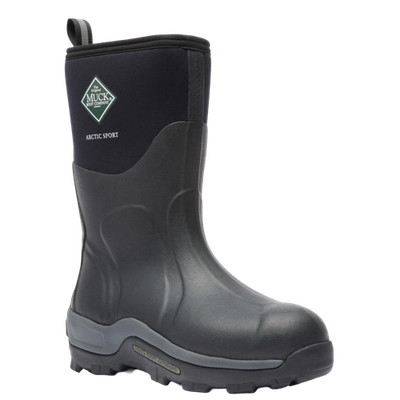 Muck Boot Men's Artic Sport Black Midi Boot ASM000A